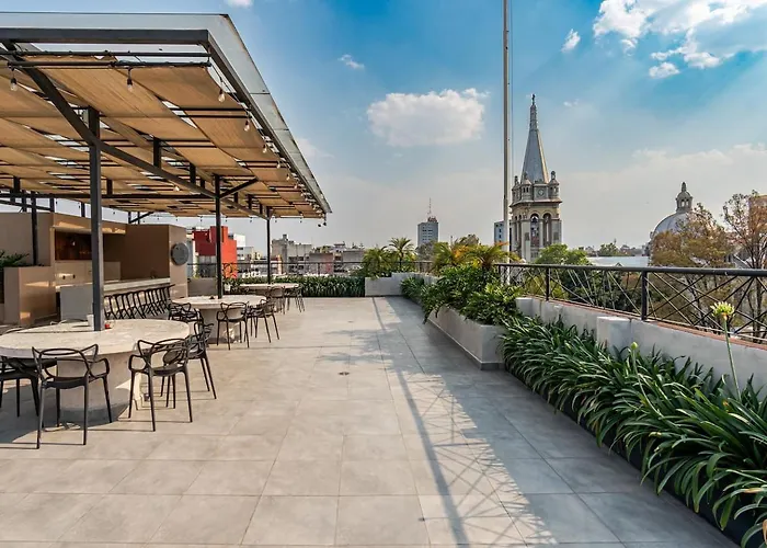 Stylish With Rooftop In Roma Norte Apartamento México DF