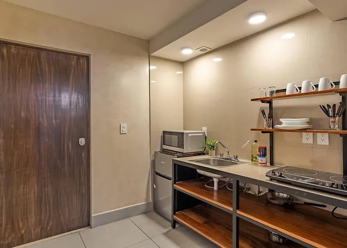 Stylish With Rooftop In Roma Norte Apartamento
